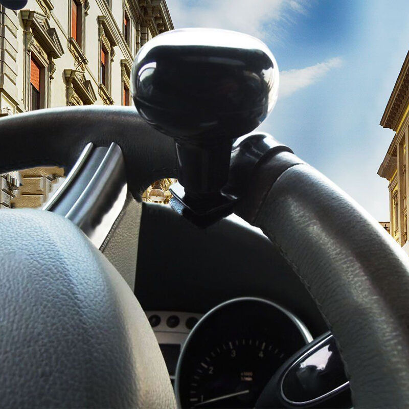 Universal Black Quality Car Heavy Duty Steering Wheel Knob Spinner Knob