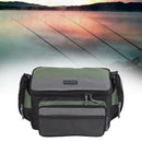 Messenger Fishing Tackle Pouch Large Capacity Shoulder Bag Oxford Reel Holdall