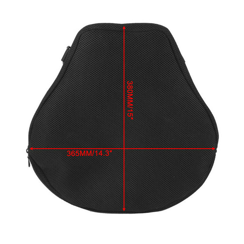 Motorcycle Black Comfort Seats Cushion Replace Motorbike Ride Seat Pad