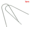 Portable Audio U Shaped Key Disassembly Tool Stainless Steel Car CD/DVD