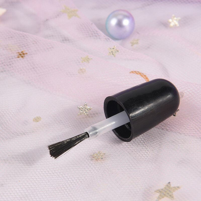 Empty Cosmetic Container Nail Clear Glass Bottle With Brush Nail Polish BotP TO