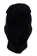 Black Acrylic Military Three Holes Balaclava Helme