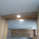 2x Round Ceiling Light Dome Lamp 180LM 2.6W for Truck SUV Trailer Caravan