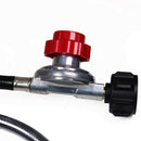 High Pressure Propane 0-20 Psi Adjustable Regulator With 4Ft Qcc1/Type1 Hos W9M1
