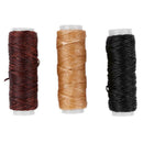 12pcs Hand Sewing Needles Waxed Thread Awl Thimble DIY Leather Repair Tool