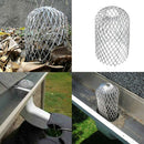 4pcs Roof Gutter Guard Filter Stainless Steel Strainer Leaf Drain Net Cover