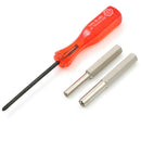 3.8mm + 4.5mm + triwing security screwdriver bit set for N64 game boy3C