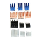 12pcs Radiator Cooler  Sink And Adhesive Tape for Raspberry Pi / Colorful