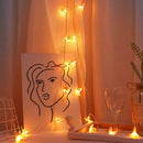 20 LED Lights Fairy String USB Power Christmas Wedding Countyard Lamp Decor