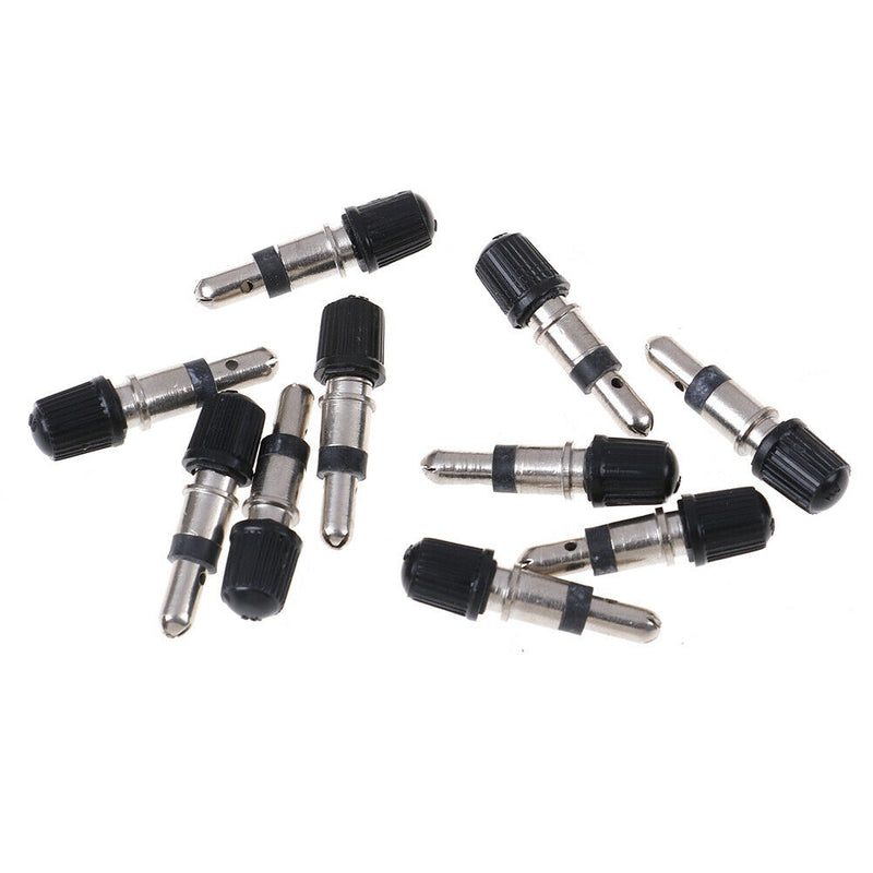 10Pcs Bicycle valve core removable german without tubes tubeless copper BX