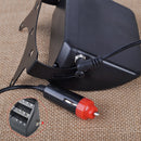 18 LED Car Dash Windshield Emergency Warning Strobe Red White Flash Light Lamp