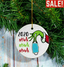 Grinch Hand Christmas Ornament Stink Stank Stunk Christmas Ornament 2020