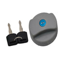 Engine Fuel Tank Filler Cap Plug 2Keys For Vauxhalls Opels Corsa Astra