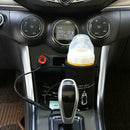 12V Baby Milk Feeding Bottle Heater Nursing Bottle Warmer Car Charger Thermostat