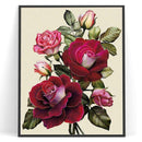 5D DIY Full Drill Diamond Painting Cross Stitch Embroidery Kit (Flower03)