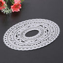1pc Metal Flower Circles Cutting Dies Scrapbooking Dies Metal Embossing