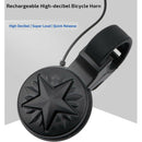 Waterproof Cycling USB Electric Bicycle Horn Bike Handlebar Ring Bell Alarm for