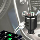 Bluetooth Car FM Transmitter Wireless MP3 Radio Adapter Dual USB Ports Charger
