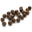 Wooden Beads 8.5mm Natural Pattern Crafts Beads Ornaments DIY Embellishments