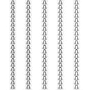 100pcs Nail Art French Tips Extension Forms Acrylic UV Gel Guide Stencils