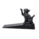 Heavy Duty Cast Iron Door Wedge, Cute Cat Animal Door Stopper Door Stops Door