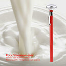 Portable Food Probe Thermometer Pen Cap Stainless Steel Milk Tea Meat Meter Tool