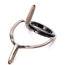 8Pcs Stainless Steel Eye Rings Fishing Rod Guides Tips Line Repair Kit 6