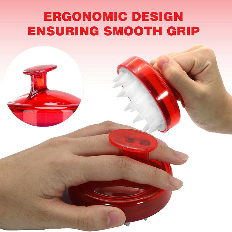 Silicone Shampoo Brush Massage Cleaning Brush