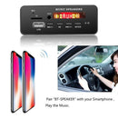 Wireless Bluetooth 5.0 MP3 WMa Decoder Board Remote Control Player 12V USB  C4Y4