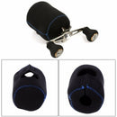 Durable Fishing Wheel Reel Bag Baitcasting Case Black Protective Cover Neoprene