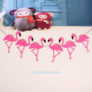 9pcs Flamingo Banner Garland Bunting Birthday Party Pennant Kids Room Decoration