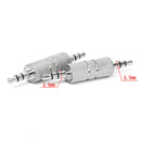 2x 3.5mm Stereo Male Female Connector Audio Headphone Adapter Jack Coupler
