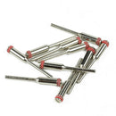 10Pcs/Set 3.0Mm Handle/Steel Screw Mandrel Shank Cutter-Off Holder Rotary A