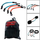 Kinetic Tube Speed Agility Training Leg Running Resistance Set Band Exercis W8W4