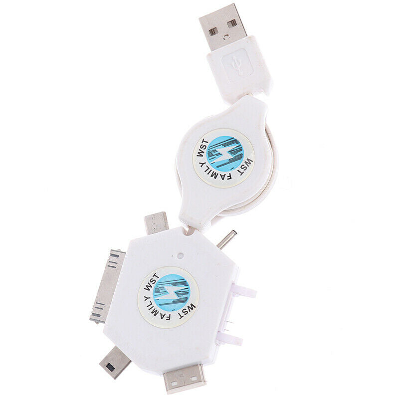 6 in1 Retractable USB data cable multifunction data cable mobile phone charg BX