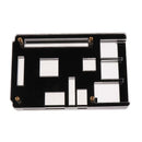 Acrylic Case Shell Cover Enclosure Protector for Raspberry Pi 3 B+ - Black