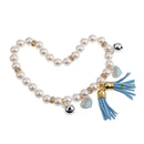 2pcs Cutie Pet Cat Dog Beads Pendant Necklace Charm Neck