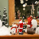 Handstand Santa Creative Unique Funny Christmas Gift  Santa Claus ornaments W8Z6