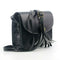 women messenger bags crossbody bags ladies shoulder purse(Black)