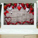 Rose Love Heart Photography Background Wedding Backdrop for Valentines Day A