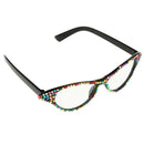 Punk Colorful Crystal Party Sunglasses Glasses Hip Hop Dress Up Costume Prop