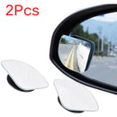2Pcs Universal Car Auto Wide Angle Side Rearview Adjustable Blind Spot Mirro 3C