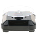 2pcs Solar Powered Rotary Display Stand Lights Low Power Consumption A