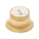 Finest 2x Golden Volume Speed Control Knobs Caps for LP Electric Guitar Part