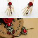 1x  Retro Lace Hands Rose Accessories For Wedding Party Girl Bracelet With X8M6