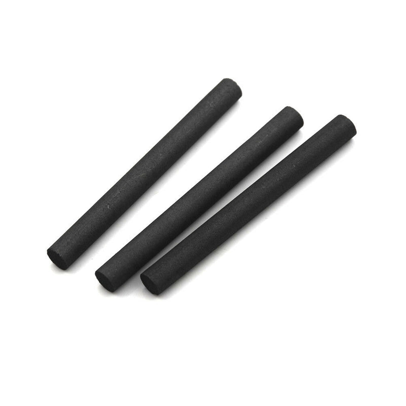 3Pcs/Lot 99.9% Carbon Rod Graphite Rods Welding Electrode Cylinder Rod Bars Gw