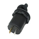 Waterproof LED Dual USB Charger Adapter Socket 12-24V Motorcycle Car (Color