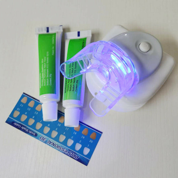 Upgrade Professional Teeth Whitening Whitener Kit with Cold LED Storage Box