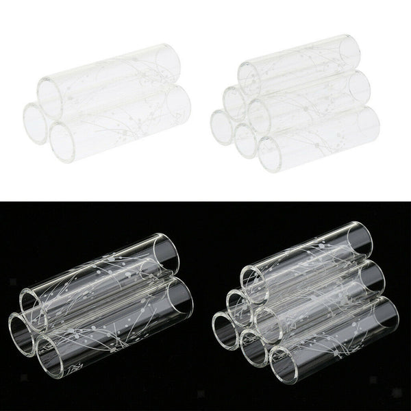 Mini Crystal Shrimp Tube Set for Aquarium Decor Fish Tubes Cave Ornament 3 Tubes
