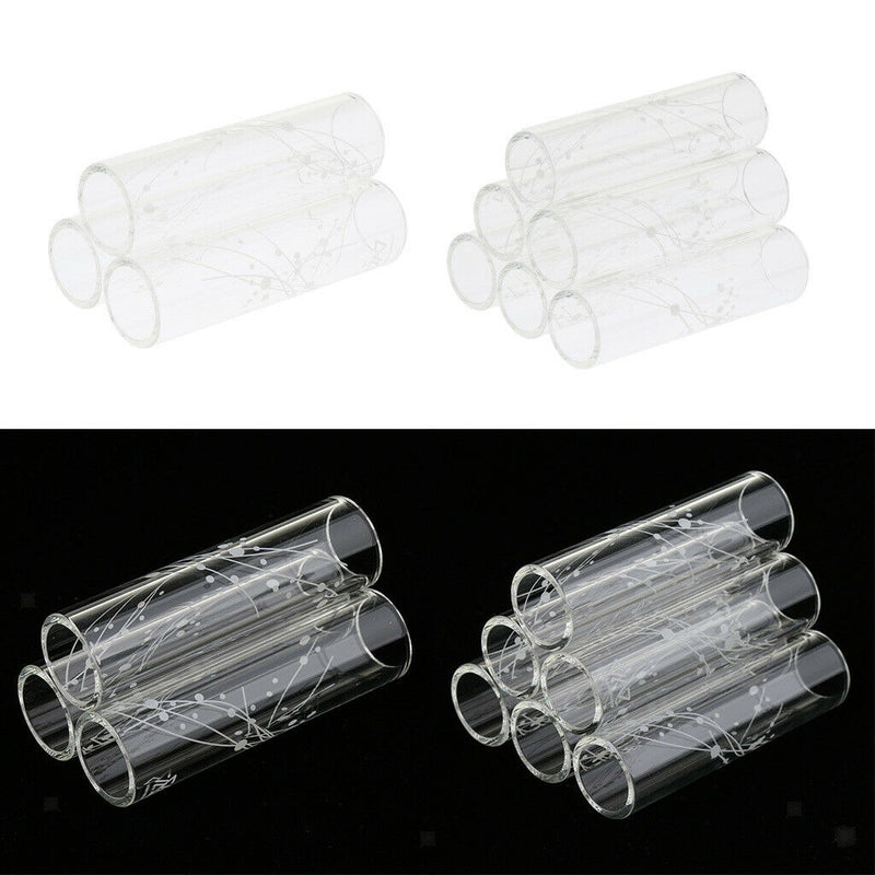 Mini Crystal Shrimp Tube Set for Aquarium Decor Fish Tubes Cave Ornament 3 Tubes